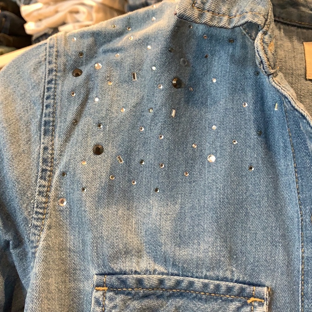 Gap Denim Button Down - image 3